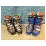2 Pair of Youth Downhill Ski Boots