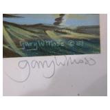 7 Framed Waterfowl Prints and 1 Unframed Print