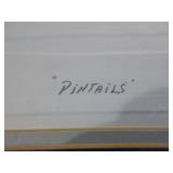 7 Framed Waterfowl Prints and 1 Unframed Print