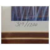 7 Framed Waterfowl Prints and 1 Unframed Print