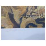 7 Framed Waterfowl Prints and 1 Unframed Print