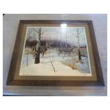 5 Framed Wildlife Prints