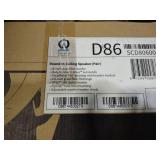 (2) Origin D86 Speakers, Used...