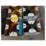(4) Cat 5E Wire, Partial Rolls...