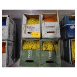 (4) Cat 5E Wire, Partial Rolls...
