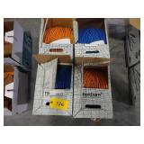 (4) Cat 5E Wire, Partial Rolls...