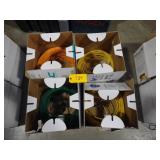 (4) Cat 5E Wire, Partial Rolls...