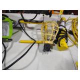 (3) H.D. Extension Cords & Work lig...