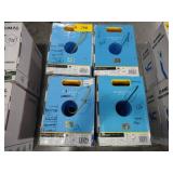 (4) Cat 6 Wire, Partial Rolls...