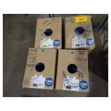 (4) Cat 6 Wire, Partial Rolls...