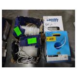 (4) Partial Rolls RG6 Wire...