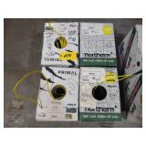 (4) Partial Rolls Cat 5E Wire...