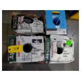 (4) Partial Rolls 22/4 Wire...
