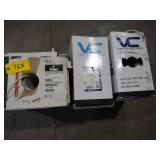 (3) Partial Rolls RG59 Wire...