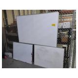 (3) White Boards...