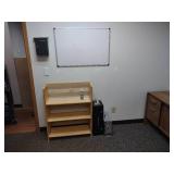 Desk, Credenza, Book Shelf, (2) Fil...