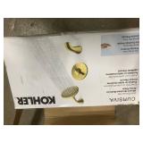 Massive Pallet of Brand Name Misc Faucets, Showers, Fixtures, Towel Bars, Bathroom Fans, Ceiling Fans, Lights, and More (Parts Only) (Great for eBay Sellers)