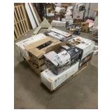 Massive Pallet of Brand Name Misc Faucets, Showers, Fixtures, Towel Bars, Bathroom Fans, Ceiling Fans, Lights, and More (Parts Only) (Great for eBay Sellers)