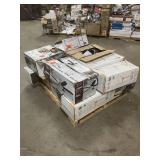 Massive Pallet of Brand Name Misc Faucets, Showers, Fixtures, Towel Bars, Bathroom Fans, Ceiling Fans, Lights, and More (Parts Only) (Great for eBay Sellers)