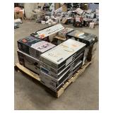 Massive Pallet of Brand Name Misc Faucets, Showers, Fixtures, Towel Bars, Bathroom Fans, Ceiling Fans, Lights, and More (Parts Only) (Great for eBay Sellers)