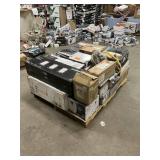Massive Pallet of Brand Name Misc Faucets, Showers, Fixtures, Towel Bars, Bathroom Fans, Ceiling Fans, Lights, and More (Parts Only) (Great for eBay Sellers)