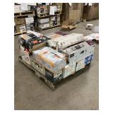 Massive Pallet of Brand Name Misc Faucets, Showers, Fixtures, Towel Bars, Bathroom Fans, Ceiling Fans, Lights, and More (Parts Only) (Great for eBay Sellers)