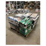 Massive Pallet of Brand Name Misc Faucets, Showers, Fixtures, Towel Bars, Bathroom Fans, Ceiling Fans, Lights, and More (Parts Only) (Great for eBay Sellers)