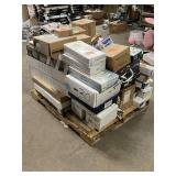 Massive Pallet of Brand Name Misc Faucets, Showers, Fixtures, Towel Bars, Bathroom Fans, Ceiling Fans, Lights, and More (Parts Only) (Great for eBay Sellers)
