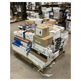 Massive Pallet of Brand Name Misc Faucets, Showers, Fixtures, Towel Bars, Bathroom Fans, Ceiling Fans, Lights, and More (Parts Only) (Great for eBay Sellers)