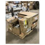 Massive Pallet of Brand Name Misc Faucets, Showers, Fixtures, Towel Bars, Bathroom Fans, Ceiling Fans, Lights, and More (Parts Only) (Great for eBay Sellers)