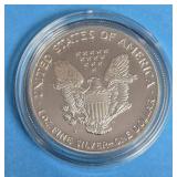 1990 S - American Silver Eagle - Proof Mint - 1 Oz. Fine Silver - In Original Box