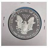 2019 W - American Silver Eagle - Proof Mint - 1 Oz. Fine Silver  (99,675 Minted)