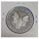 2020 W - American Silver Eagle - Proof Mint - 1 Oz. Fine Silver  (381,110 Minted)