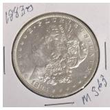 1883 O - Silver Morgan - MS63 - Brillant Luster