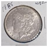 1885 - Silver Morgan - Uncirculated Condition