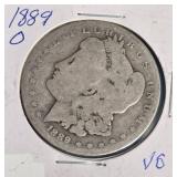 1889 O - Silver Morgan - VG
