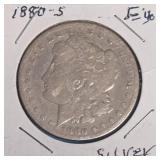 1880 S Morgan Silver Dollar - F-40