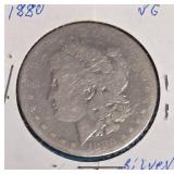 1880 Morgan Silver Dollar - VG