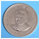 1984-AA Ronald Reagan Double Eagle Presidential Commemorative Silver Coin - Uncirculated Condition  - Layered in pure .999 Silver