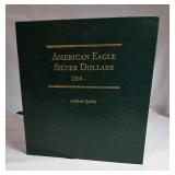 American Eagle Silver Dollars  1986 -   (Book is Empty)