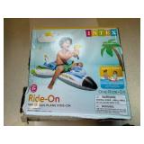 Water Gun Plane Ride On