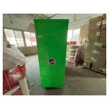 Large Cabinet-Glass Doors-No Keys- See Photo For Measurements