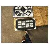 Large Wall Clock & Photo Frame Collage