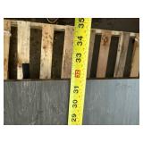 Large Desk Gray/Brown- 63" Long, 32" Wide, 30" High