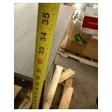 Large Desk Gray/Brown- 63" Long, 32" Wide, 30" High