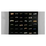 Costume Ring Lot of 36