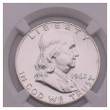 1962 Proof Franklin Half Dollar - NGC Certified PF67