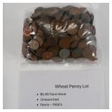 Wheat Penny Lot - $5 *Unsearched*