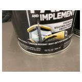 MIL 1 - Krylon Farm & Implement Enamel 32 oz - New Holland Yellow High Gloss (Lot of 2)