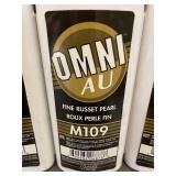 MIL 3 - OMNI AU M109 Fine Russet Pearl Roux Perle Fin 4 oz Paint Bottles - Lot of 4